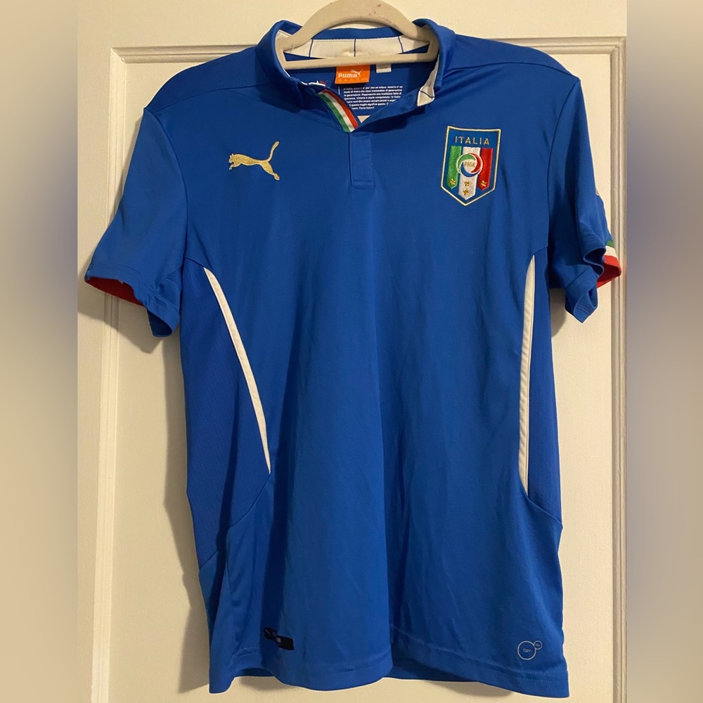 Puma Italia Authentic Licensed Product Dry Cell Soccer Football Jersey